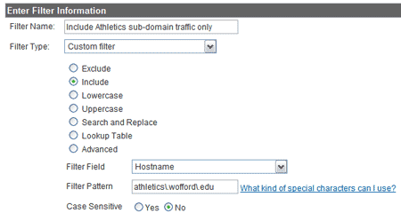 subdomain filter 7 Google Analytics Filters To Help Understand Your Visitors