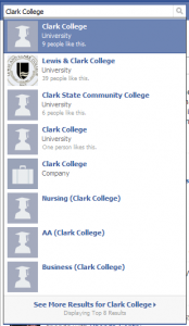 clark college search 174x300 Facebook Hates Your Brand